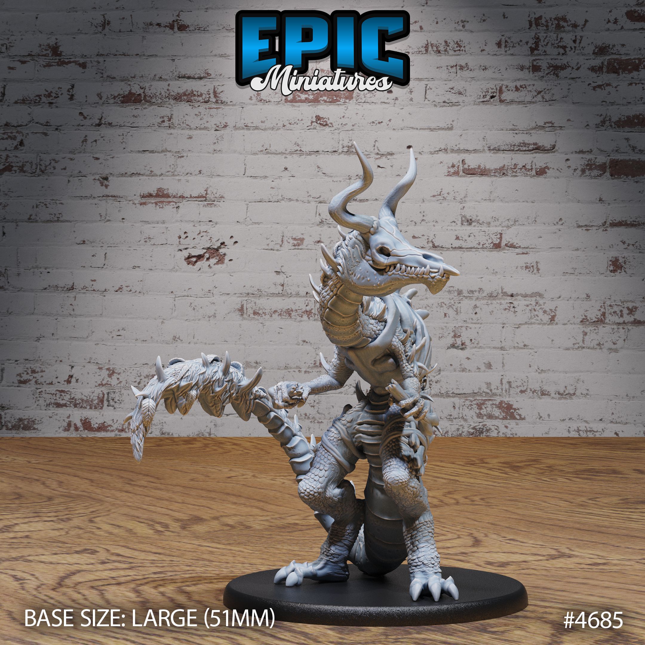 Hunting Reptile Bones / Lizard Folk / Half Dragon Beast / Half-Dragon Beast / Draconic Warrior / Dragonborn Creature / Half Dragon War Lizard